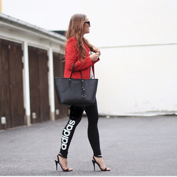 adidas Pants - ADIDAS Fab Linear LOGO tights